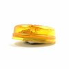Truck-Lite Abs, Incandescent, Yellow Round, 1 Bulb, Marker Clearance Light, Pc, Pl-10, 12V 30257Y3